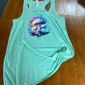 Women’s Flowy Tank top mushroom euphoria